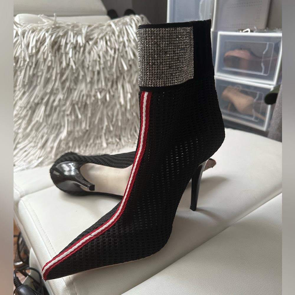 Jeffery Campbell Mesh Booties - image 3